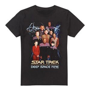 Star Trek Mens DS9 Crew T-Shirt / Black